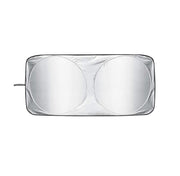 compact silver-coated car sunshade - MRSLM