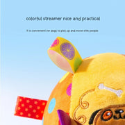 plush ringing ball toy for dogs, view 9 - MRSLM