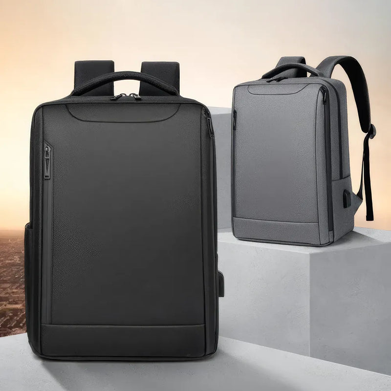 anti-theft waterproof laptop backpack with USB, view 5 - MRSLM
