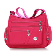 women's multi-pocket nylon crossbody bag, view 10 - MRSLM