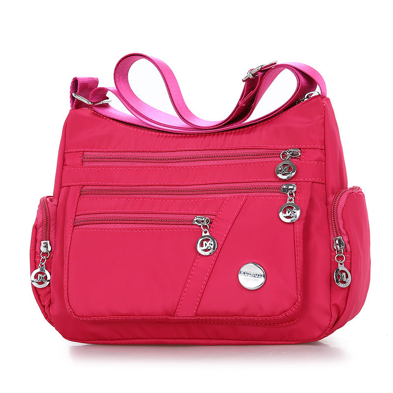 women's multi-pocket nylon crossbody bag, view 10 - MRSLM