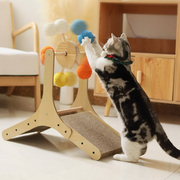 Cat scratching post with sisal ball - MRSLM