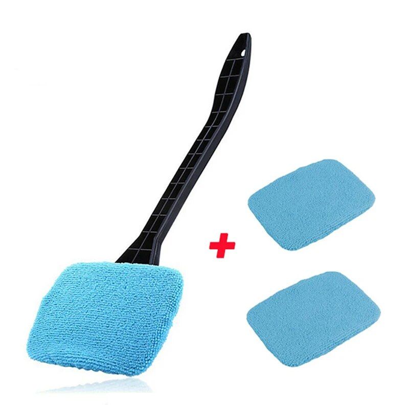 360° Rotating Microfiber Car Window Cleaner Brush Kit