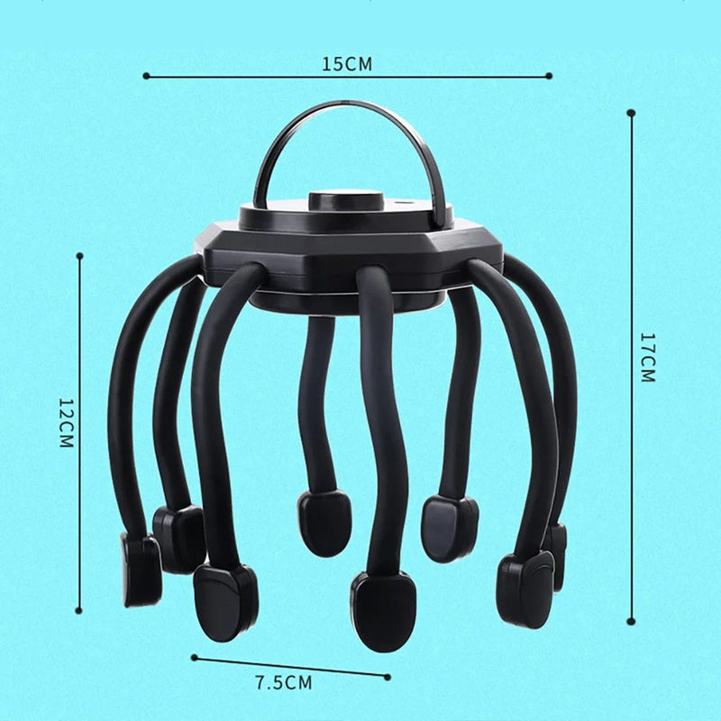 Electric octopus claw scalp massager, view 6 - MRSLM