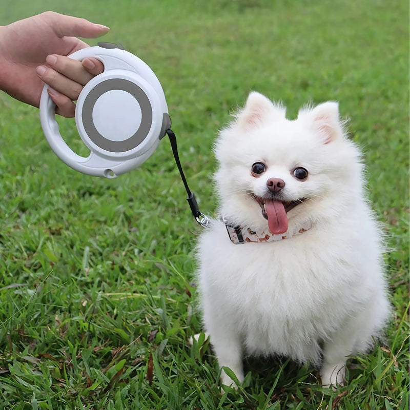 5m retractable dog leash, view 2 - MRSLM