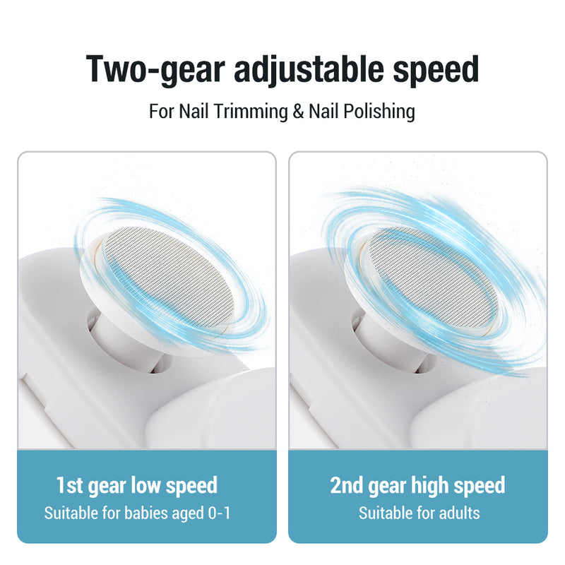 2-in-1 electric nail clipper, view 4 - MRSLM