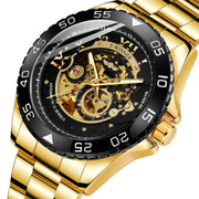men's steel band automatic mechanical watch, view 8 - MRSLM