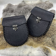 Medieval hanging belt coin purse - MRSLM