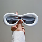 retro oval sunglasses, view 5 - MRSLM