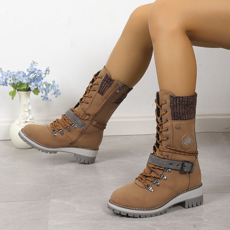 Fur-lined snow boots, view 5 - MRSLM