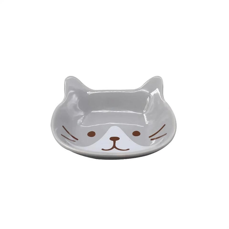 cat ceramic seasoning dish, view 3 - MRSLM