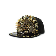 leopard head rivet cap, view 2 - MRSLM