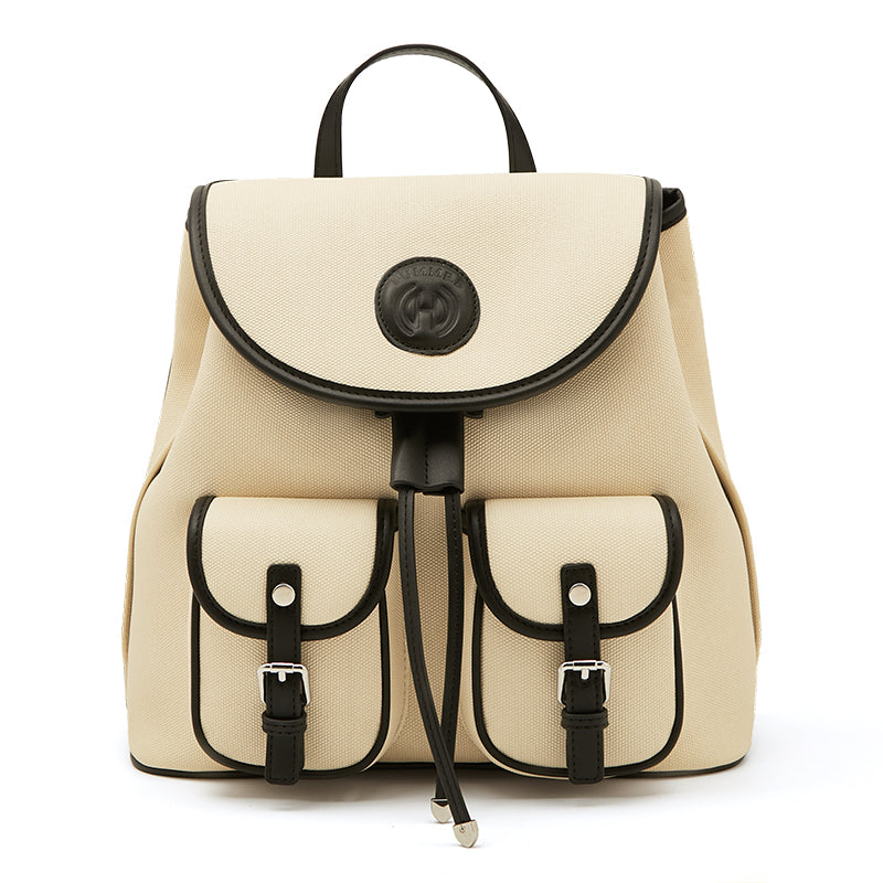 women's soft pu leather backpack, view 2 - MRSLM