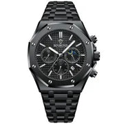 men's automatic stainless steel watch, view 5 - MRSLM