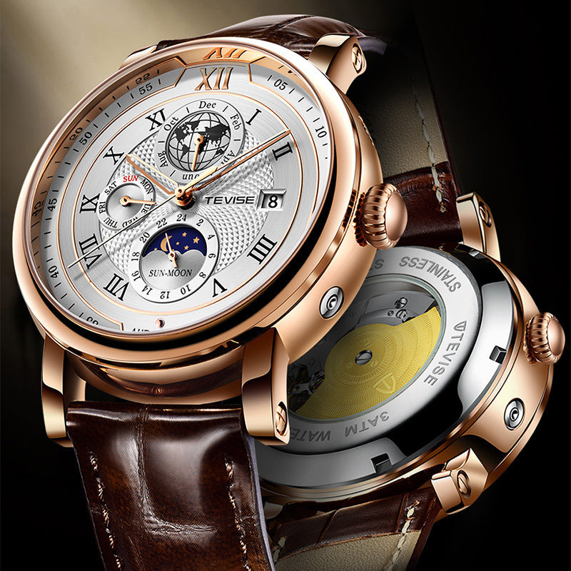 Men's automatic moon phase watch - MRSLM