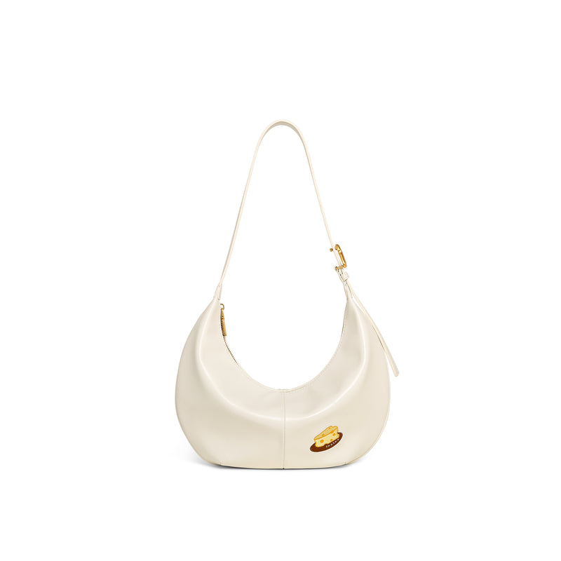 pu leather underarm bag, view 2 - MRSLM