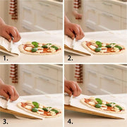 sliding pizza shovel transfer board, view 7 - MRSLM