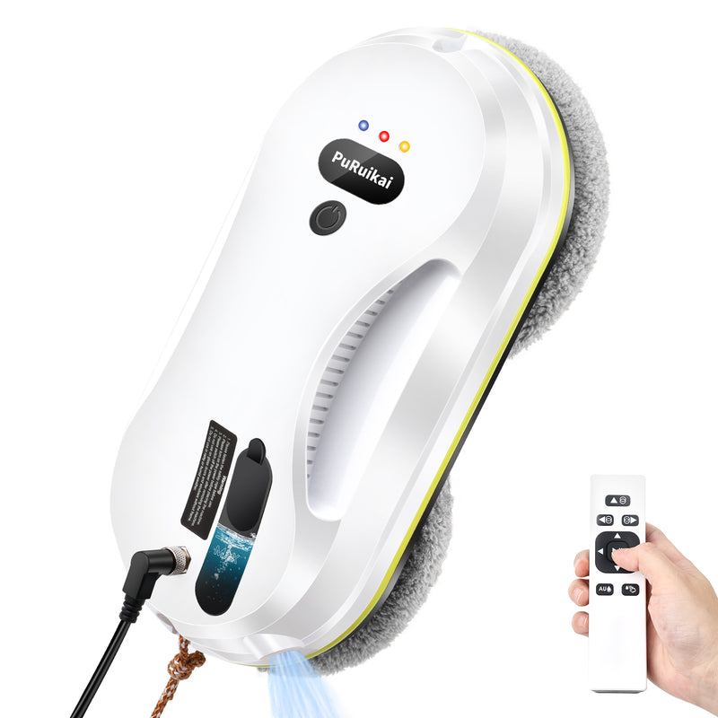 automatic window cleaning robot, view 2 - MRSLM