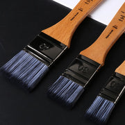 flat head nylon paint brush, view 8 - MRSLM
