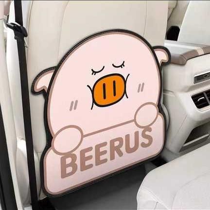 kid-friendly car seat protector, view 4 - MRSLM
