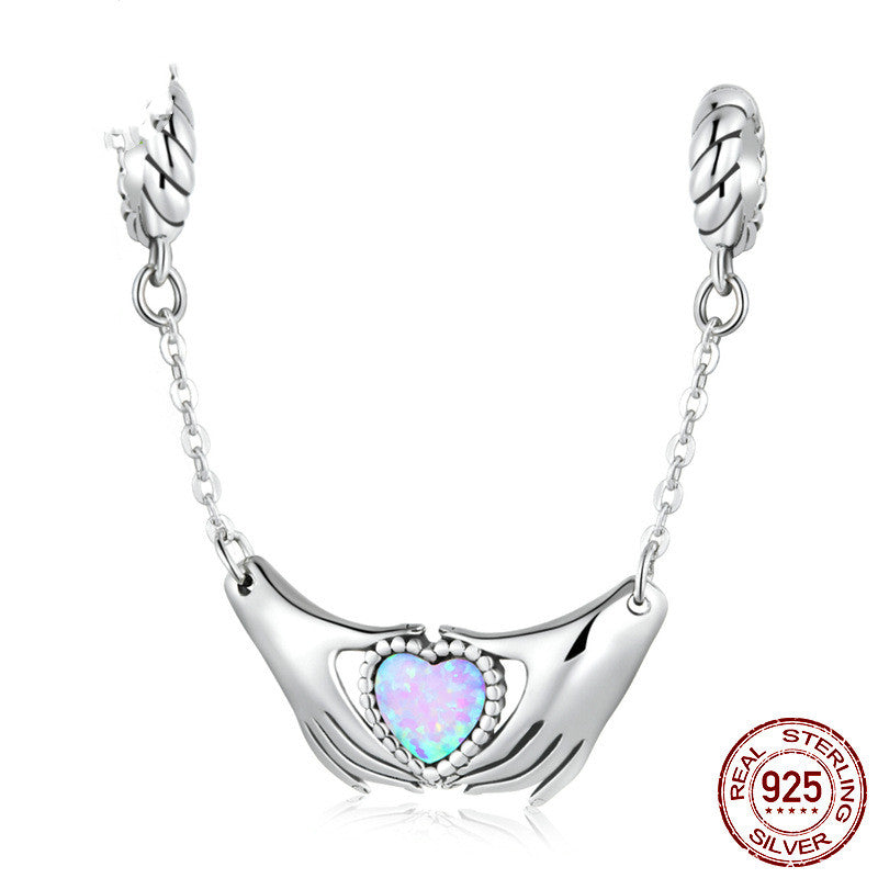 hand care heart diy charm bead, view 5 - MRSLM