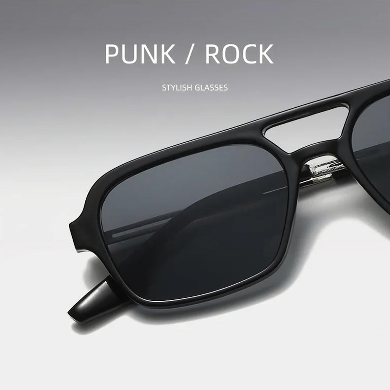 retro double bridge sunglasses, view 11 - MRSLM