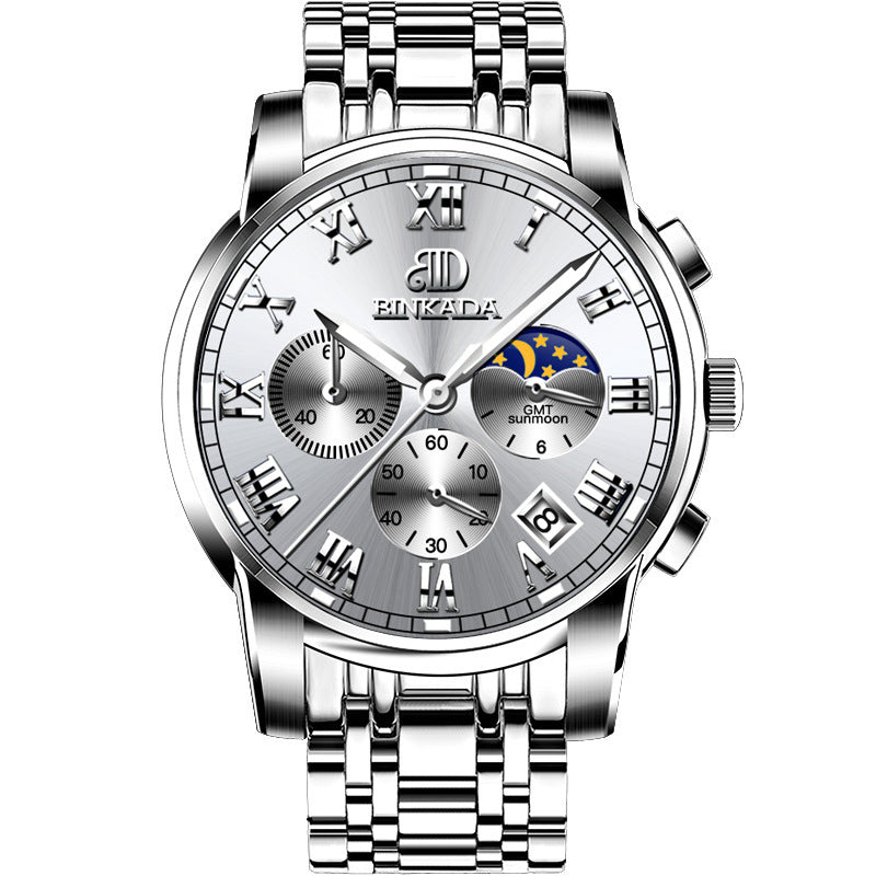 men's fashion quartz watch, view 5 - MRSLM
