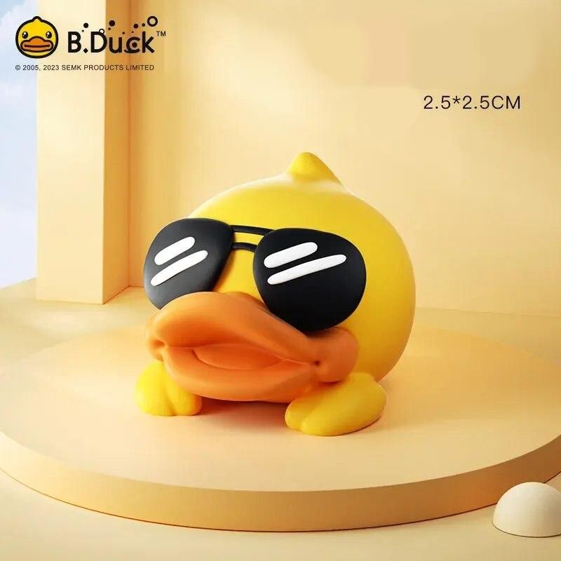 Cute yellow duck car decoration, view 4 - MRSLM