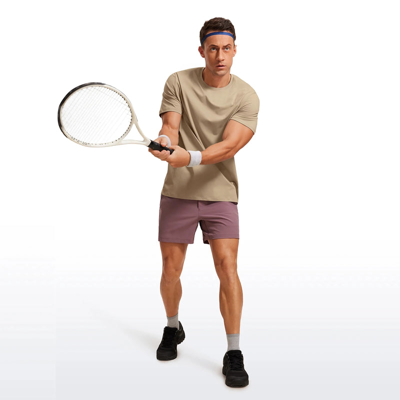 men's quick dry athletic t-shirt, view 4 - MRSLM