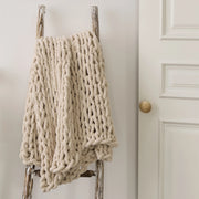 chenille chunky knit blanket throw, view 7 - MRSLM