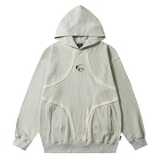 men's tie-dye patchwork hoodie, view 5 - MRSLM