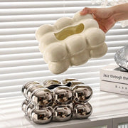 porcelain tissue box, view 6 - MRSLM