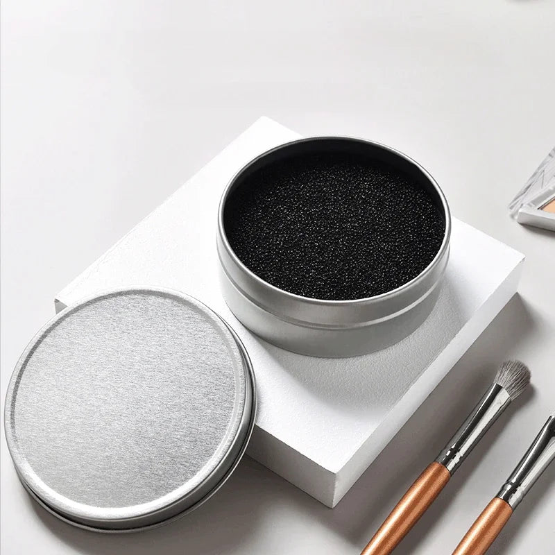 quick cleaning eyeshadow brush sponge box, view 4 - MRSLM