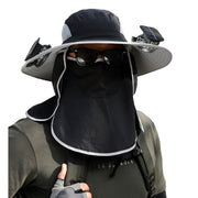 quick-drying sun hat with fans, view 3 - MRSLM