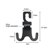 universal car headrest hanger, view 7 - MRSLM