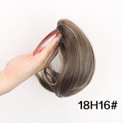 synthetic hair bun hairpiece, view 5 - MRSLM