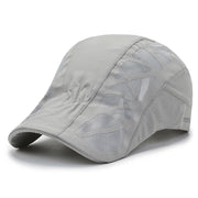 breathable mesh summer beret cap, view 2 - MRSLM
