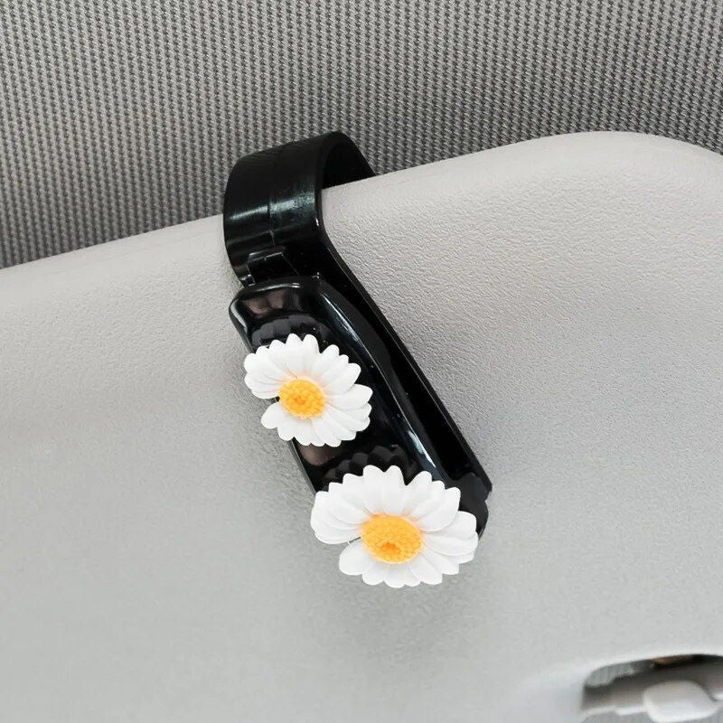Compact car sun visor organizer with sunglasses holder, view 5 - MRSLM
