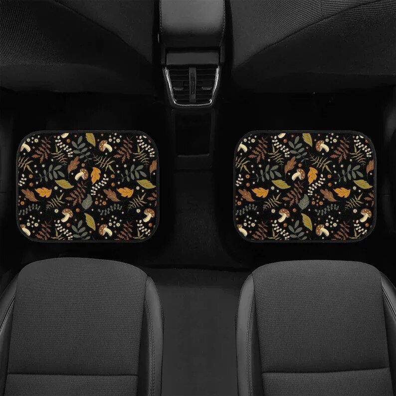 bohemian patterned car floor mats, view 5 - MRSLM