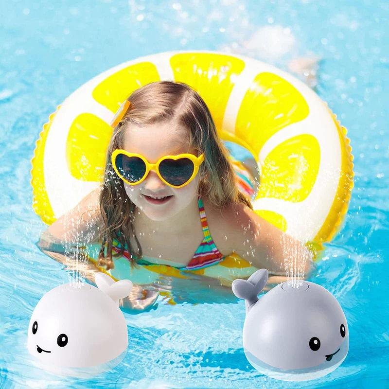 baby light up whale bath toy - MRSLM
