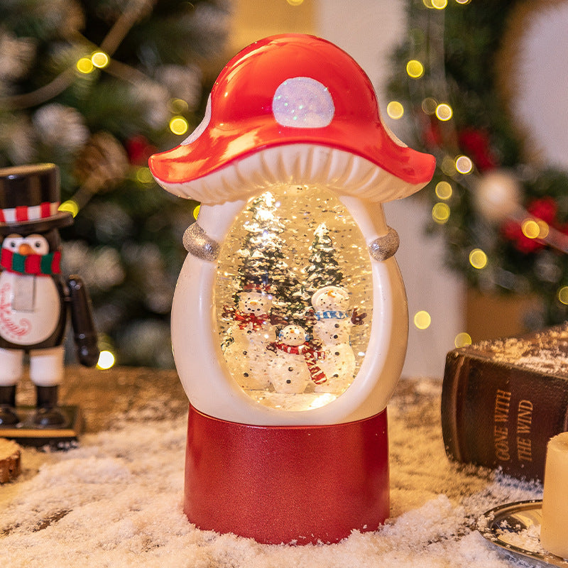 christmas music box crystal ball decoration, view 5 - MRSLM