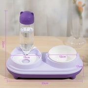 pet cat bowl with high foot, view 2 - MRSLM