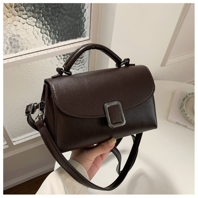 simple PU shoulder crossbody bag, view 2 - MRSLM