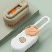 pet electric steam hair brush, view 6 - MRSLM