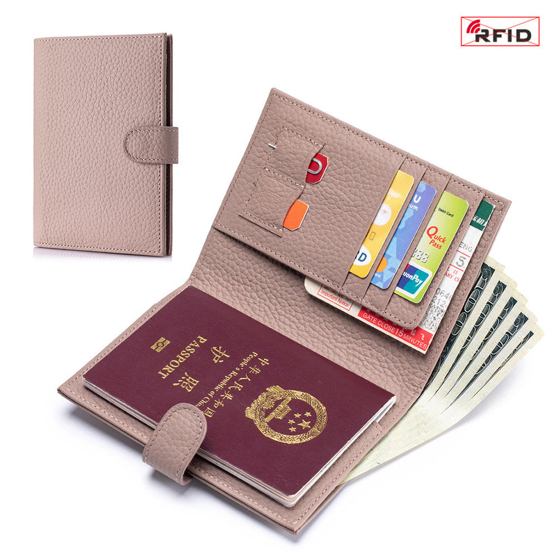 leather passport wallet, view 20 - MRSLM
