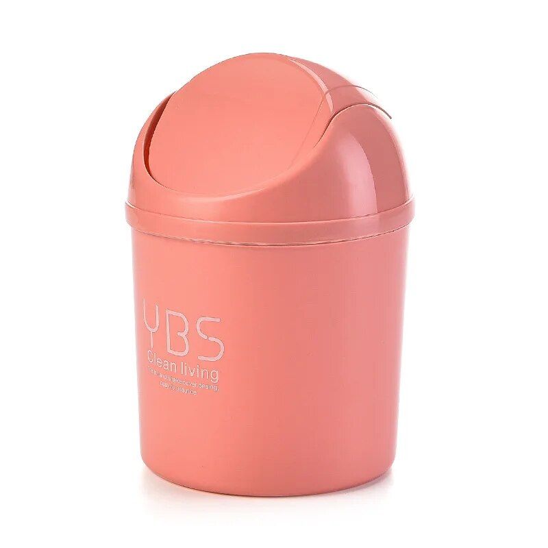 rolling lid mini trash bin, view 4 - MRSLM