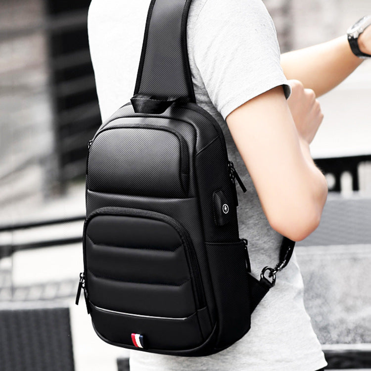 men's small messenger bag, view 5 - MRSLM