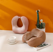 memory foam U-shaped neck pillow, view 9 - MRSLM