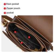 Women's retro square shoulder bag, view 5 - MRSLM