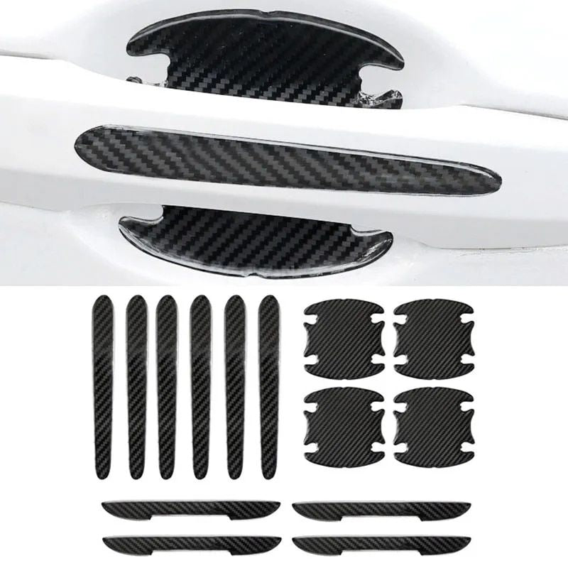 carbon fiber door handle protector, view 5 - MRSLM